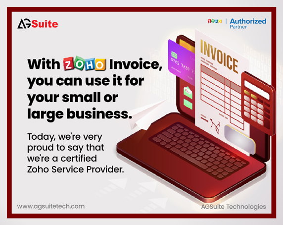 Zoho Invoice for small or large business