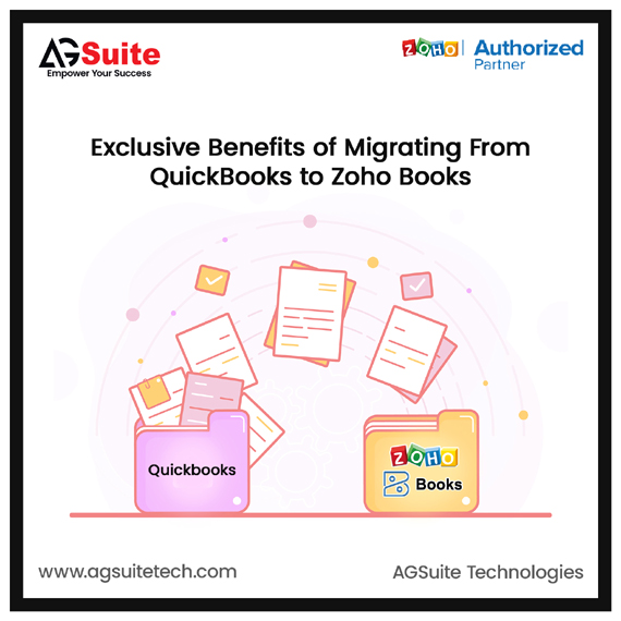 Exclusive Benefits of Migrating From QuickBooks to Zoho Books