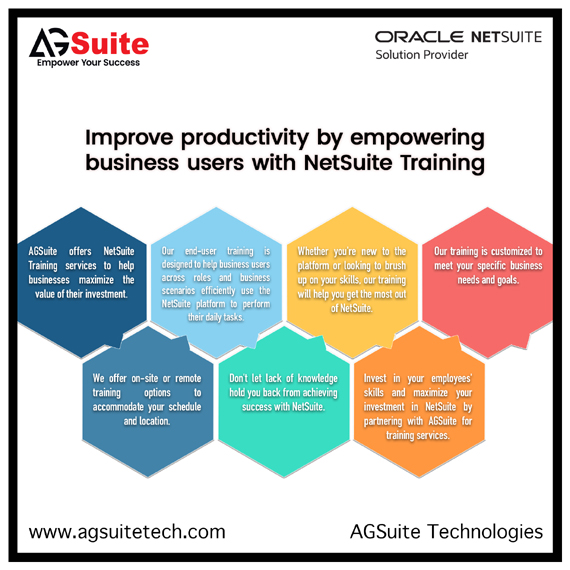 Improve productivity by empowering business users with NetSuite Training