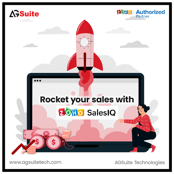 Rocket your sales with Zoho SalesIQ