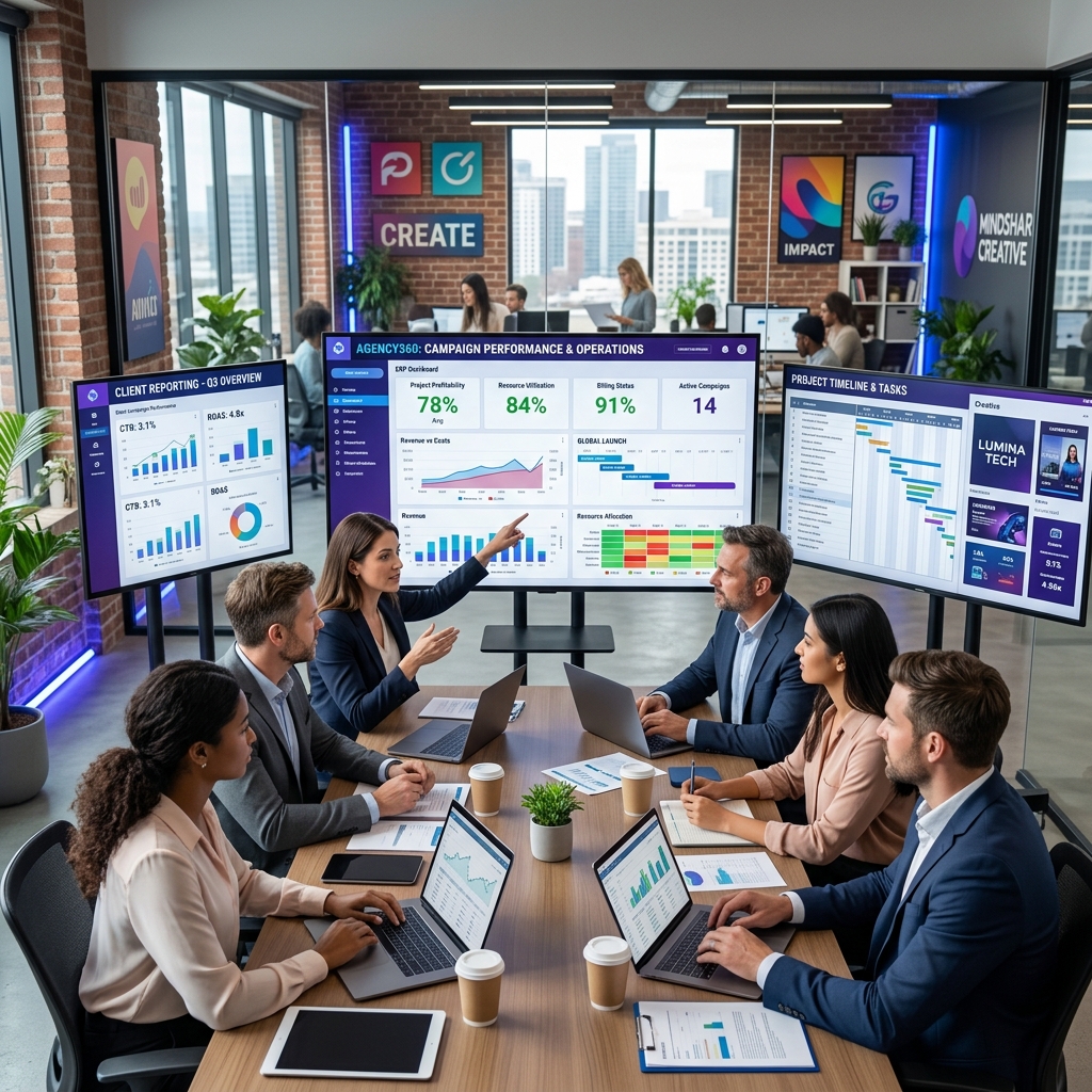 Gain Real-Time Control Over Agency Operations and Profitability